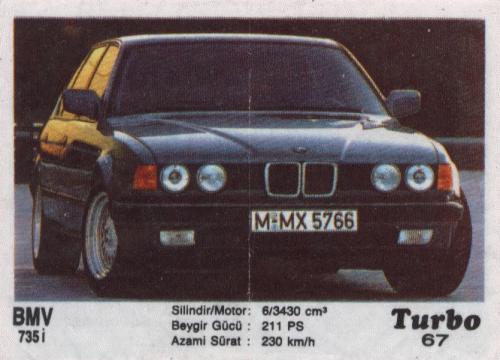Turbo №67 — BMW 735i