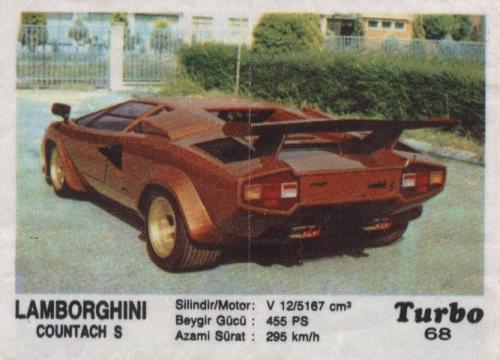 Turbo №68 — Lamborghini Countach LP400S