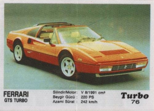 Turbo №076 — Ferrari GTS Turbo