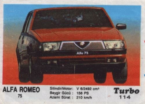 Turbo №114 — Alfa Romeo 75