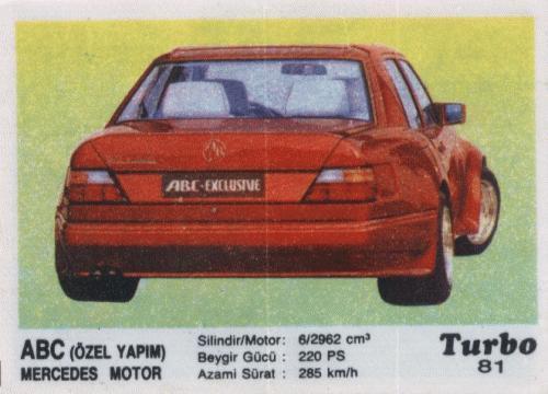 Turbo №81 — Mercedes-Benz W124 (тюнинг ABC)