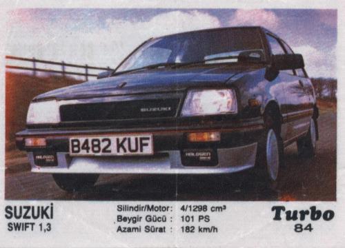 Turbo №84 — Suzuki Swift GTi