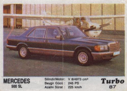Turbo №87 — Mercedes-Benz 500 SL
