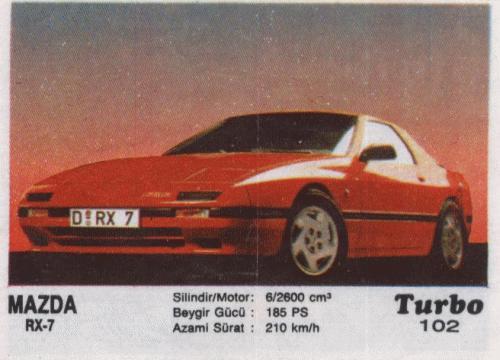 Turbo №102 — Mazda RX-7 (второе поколение)