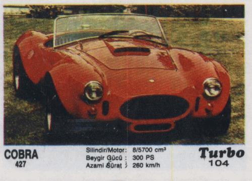 Turbo №104 — Cobra 427 / Dax Tojeiro