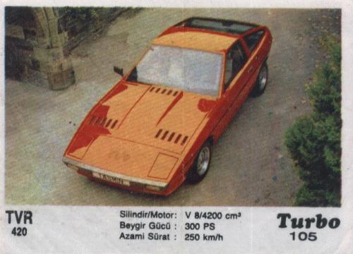 Turbo №105 — TVR Tasmin 420SE