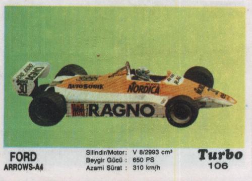 Turbo №106 — Arrows A4