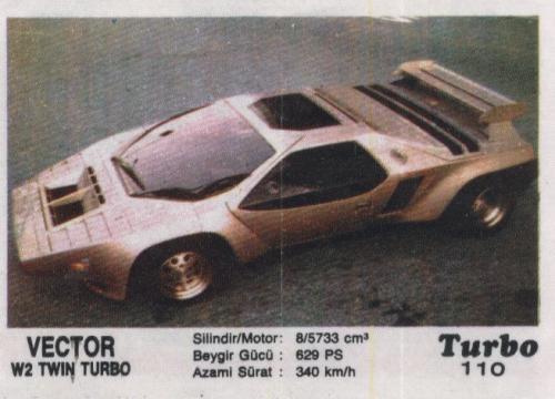 Turbo №110 — Vector W2 Twin Turbo