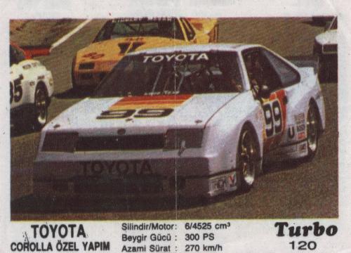 Turbo №120 — AAR Toyota Celica