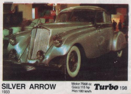 Turbo №198 — Silver Arrow 1933