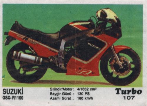 Turbo №107 — Suzuki GSX-R1100
