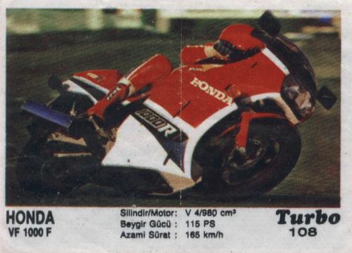 Turbo №108 — Honda VF1000R